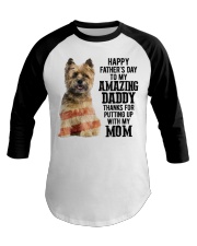 Father Day - Cairn Terrier Baseball Tee tile