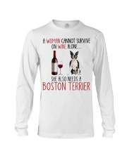 She Also Needs - Boston Terrier Long Sleeve Tee tile