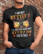 Retired - Italian Greyhound 1 Classic T-Shirt apparel-classic-tshirt-lifestyle-26