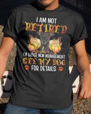 Retired - Italian Greyhound 1 Classic T-Shirt apparel-classic-tshirt-lifestyle-28