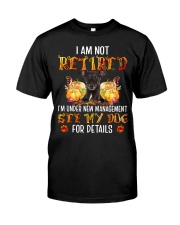 Retired - Italian Greyhound 1 Classic T-Shirt front