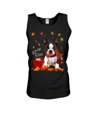 Hot Chocolate - BRINDLE Boston Terrier Unisex Tank tile