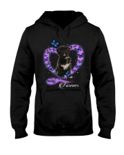 Butterflies - Tibetan Terrier 2 Hooded Sweatshirt tile