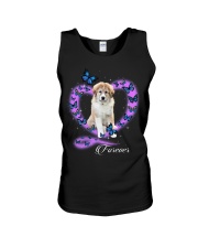 Butterflies - Great Pyrenees 1 Unisex Tank tile