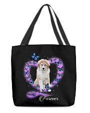 Butterflies - Great Pyrenees 1 All-Over Tote tile