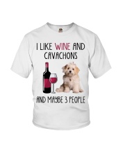 Three People - Cavachon 2 Youth T-Shirt tile