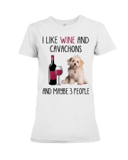 Three People - Cavachon 2 Premium Fit Ladies Tee tile