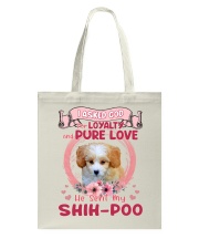 Loyalty - Shih-Poo Tote Bag tile