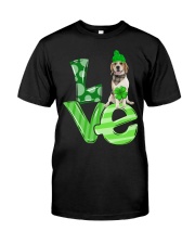 Lucky LOVE - LEMON Beagle Classic T-Shirt front