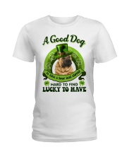 Four Leaf - Chinese Shar Pei Ladies T-Shirt tile