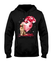 Valentine Balloon - Golden Retriever 2 Hooded Sweatshirt tile