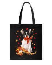 Autumn Leaves Scraf - French Bulldog 2 Tote Bag tile