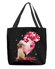 Valentine Balloon - Great Dane All-Over Tote tile