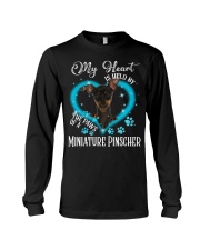 Blue Held - Miniature Pinscher 2 Long Sleeve Tee tile