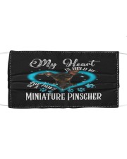 Blue Held - Miniature Pinscher 2 Mask tile