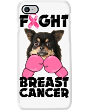 Fight Cancer - Chihuahua Long Haired Phone Case tile