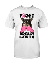 Fight Cancer - Chihuahua Long Haired Classic T-Shirt tile