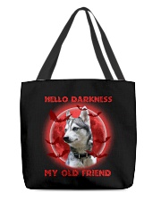 Dark Moon - Alaskan Klee Kai All-Over Tote tile
