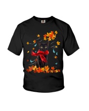 Flying Scarf - cat 3 Youth T-Shirt tile