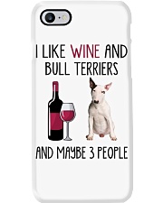 Three People - Bull Terrier Phone Case tile
