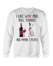 Three People - Bull Terrier Crewneck Sweatshirt tile