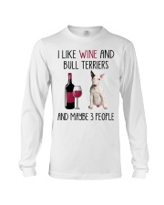 Three People - Bull Terrier Long Sleeve Tee tile