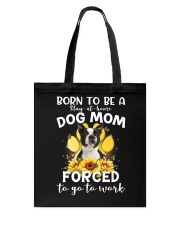 Sun Mom - BLACK Boston Terrier Tote Bag tile