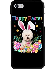 Happy Easter - CREAM Bichon Frise Phone Case tile