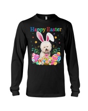 Happy Easter - CREAM Bichon Frise Long Sleeve Tee tile
