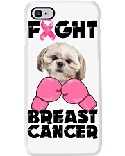 Fight Cancer - CREAM Shih Tzu Phone Case tile