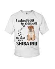 Canine Soulmate - Shiba Inu 2 Youth T-Shirt tile