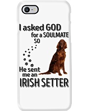 Canine Soulmate - Irish Setter Phone Case tile