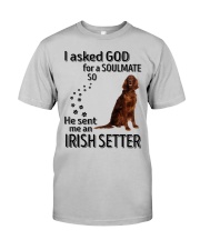 Canine Soulmate - Irish Setter Classic T-Shirt front