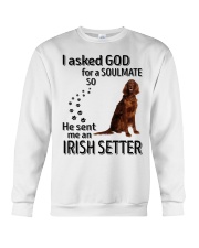 Canine Soulmate - Irish Setter Crewneck Sweatshirt tile