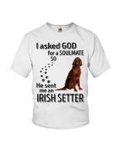 Canine Soulmate - Irish Setter Youth T-Shirt tile