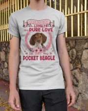 Loyalty - Pocket Beagle Classic T-Shirt apparel-classic-tshirt-lifestyle-21