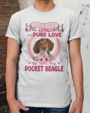 Loyalty - Pocket Beagle Classic T-Shirt apparel-classic-tshirt-lifestyle-30