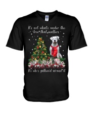 Matters - Dogo Argentino V-Neck T-Shirt tile
