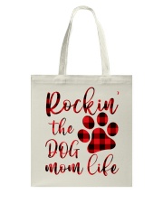 Rockin' Dog Mom Life Tote Bag tile
