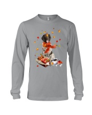 Autumn Leaves Small Münsterländers Long Sleeve Tee tile