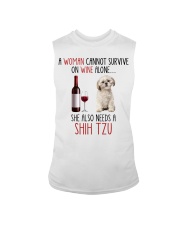 She Also Needs - Shih Tzu Dogs Sleeveless Tee tile
