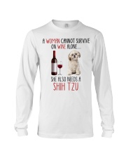 She Also Needs - Shih Tzu Dogs Long Sleeve Tee tile