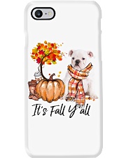 It is Fall - English Bulldog Phone Case tile