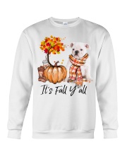 It is Fall - English Bulldog Crewneck Sweatshirt tile
