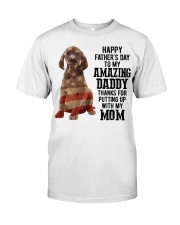 Father Day - Vizsla Classic T-Shirt tile
