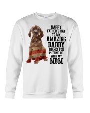 Father Day - Vizsla Crewneck Sweatshirt tile