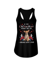 Either - TAN Chihuahua 2 Ladies Flowy Tank tile