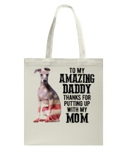 Amazing Daddy - Italian Greyhound Tote Bag tile