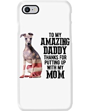 Amazing Daddy - Italian Greyhound Phone Case tile
