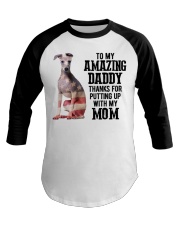 Amazing Daddy - Italian Greyhound Baseball Tee tile